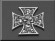 Emblema Cross e Multi Skull : accessori moto custom